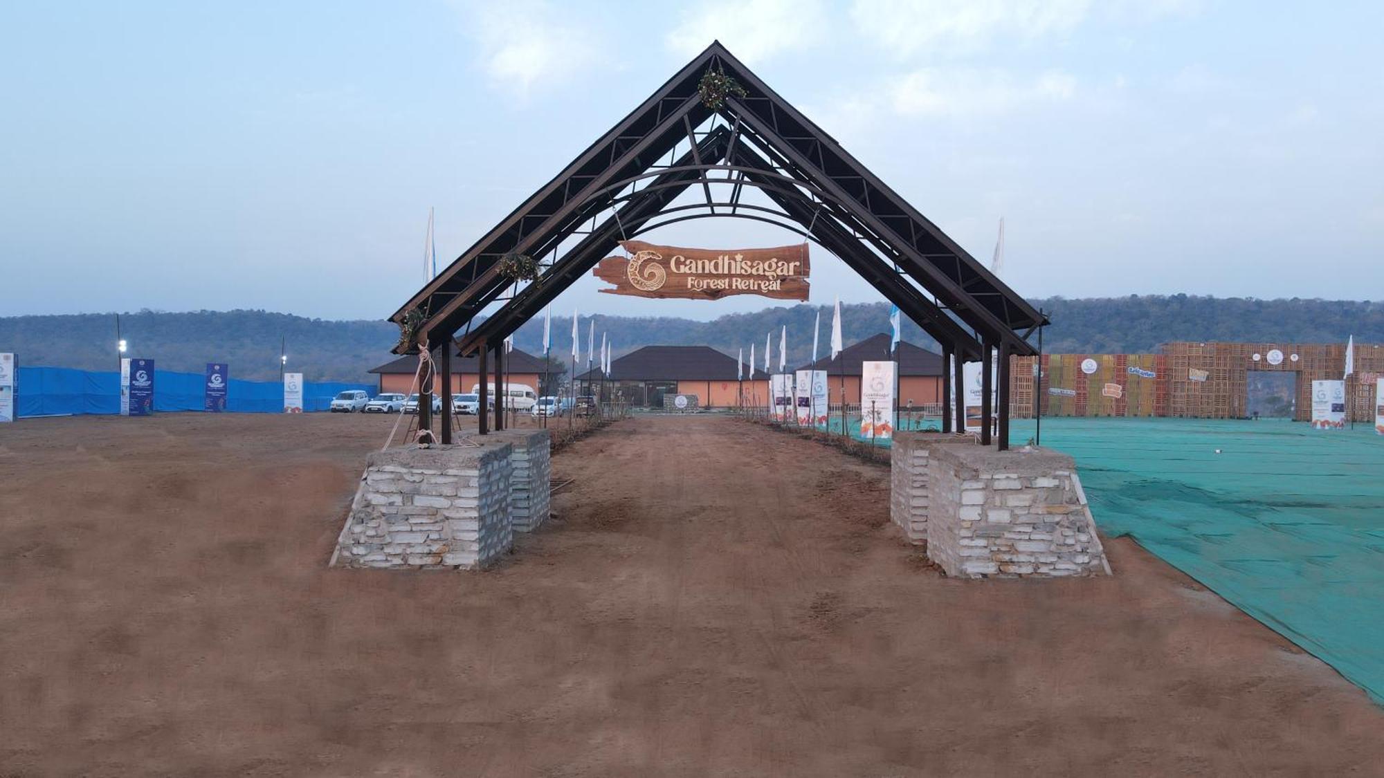 Gurla Gandhisagar Forest Retreat酒店 外观 照片